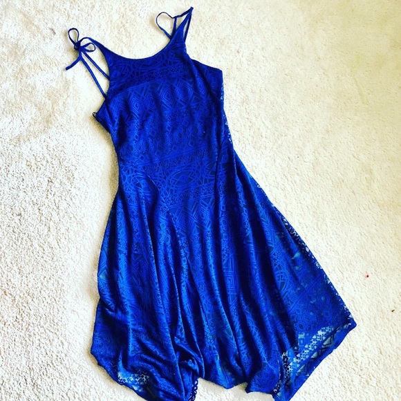 NWT Metaphor 💙 Boho Kerchief Dress - Picture 1 of 5